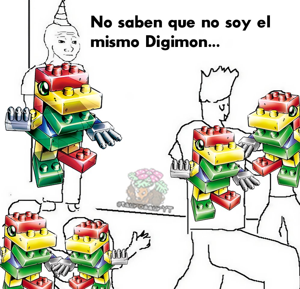 saurtauroyt's tweet image. En una fiesta de ToyAgumon, siempre puede haber un impostor...