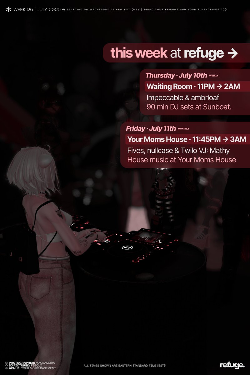 This week at Refuge.