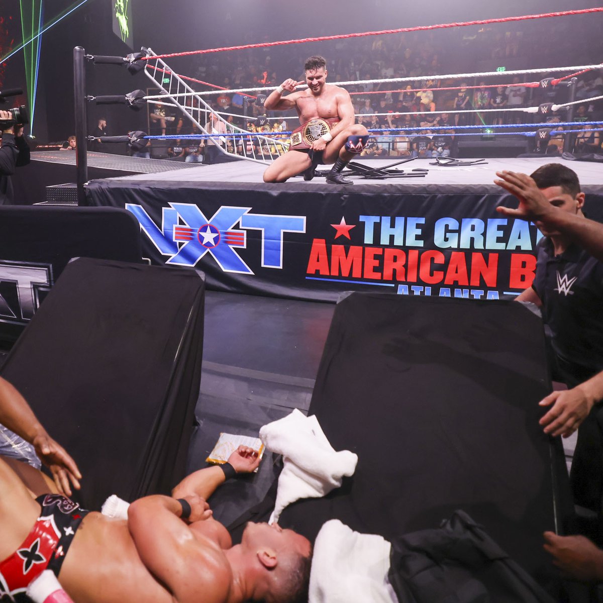 ALL EGO. 👉😄

<a href="/OfficialEGO/">“All Ego” Ethan Page</a> #WWEGAB