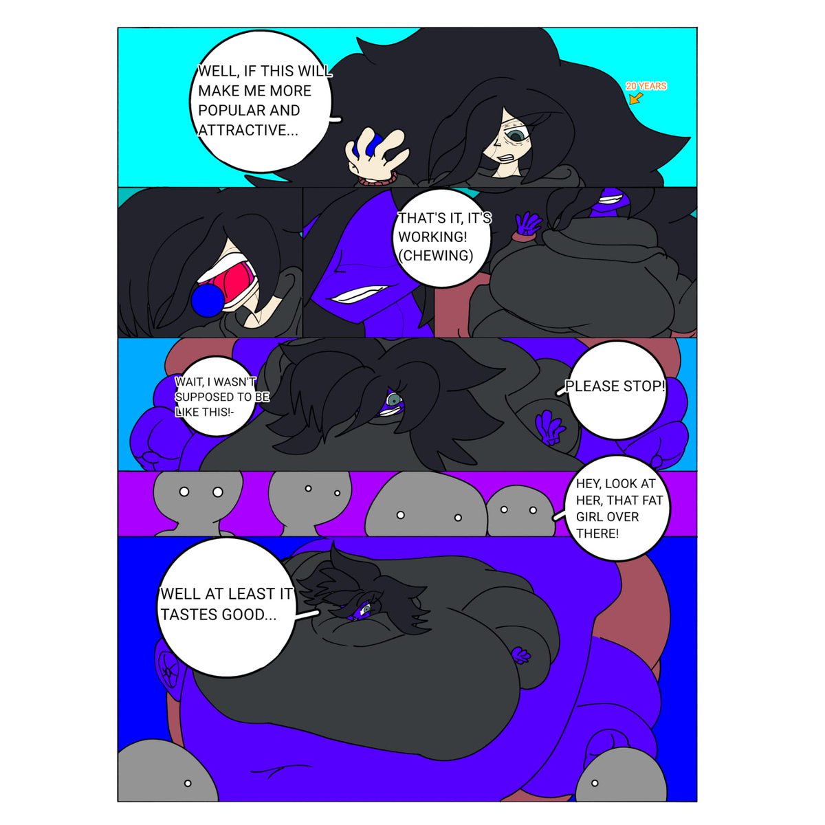 mxzlnesarts's tweet photo. In yet another attempt to become popular, Tomoko ends up getting screwed once again!
#BlueberryInflation #BodyInflation #TomokoKuroki https://t.co/An2ciqLvPY