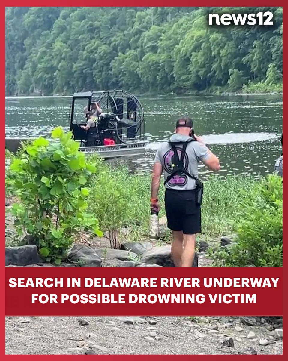 POSSIBLE DROWNING: Scuba crews and air crews spent much of Sunday evening and Monday searching a stretch of the Delaware River for a possible drowning victim. bit.ly/3Iu28Pu