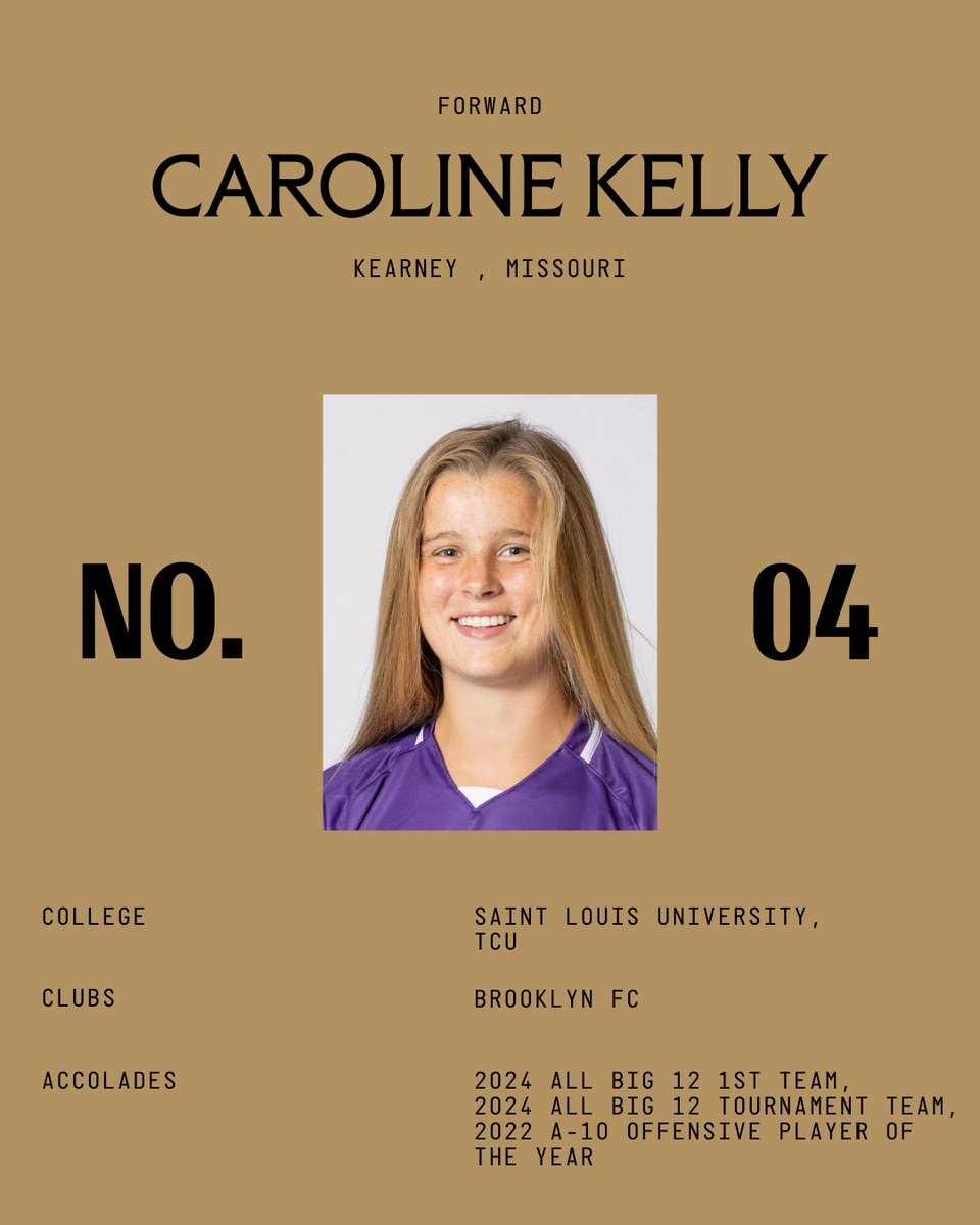 dallastrinityfc's tweet image. NEW PLAYER SIGNING ✍️
Welcome to the Trinity family, Caroline Kelly.