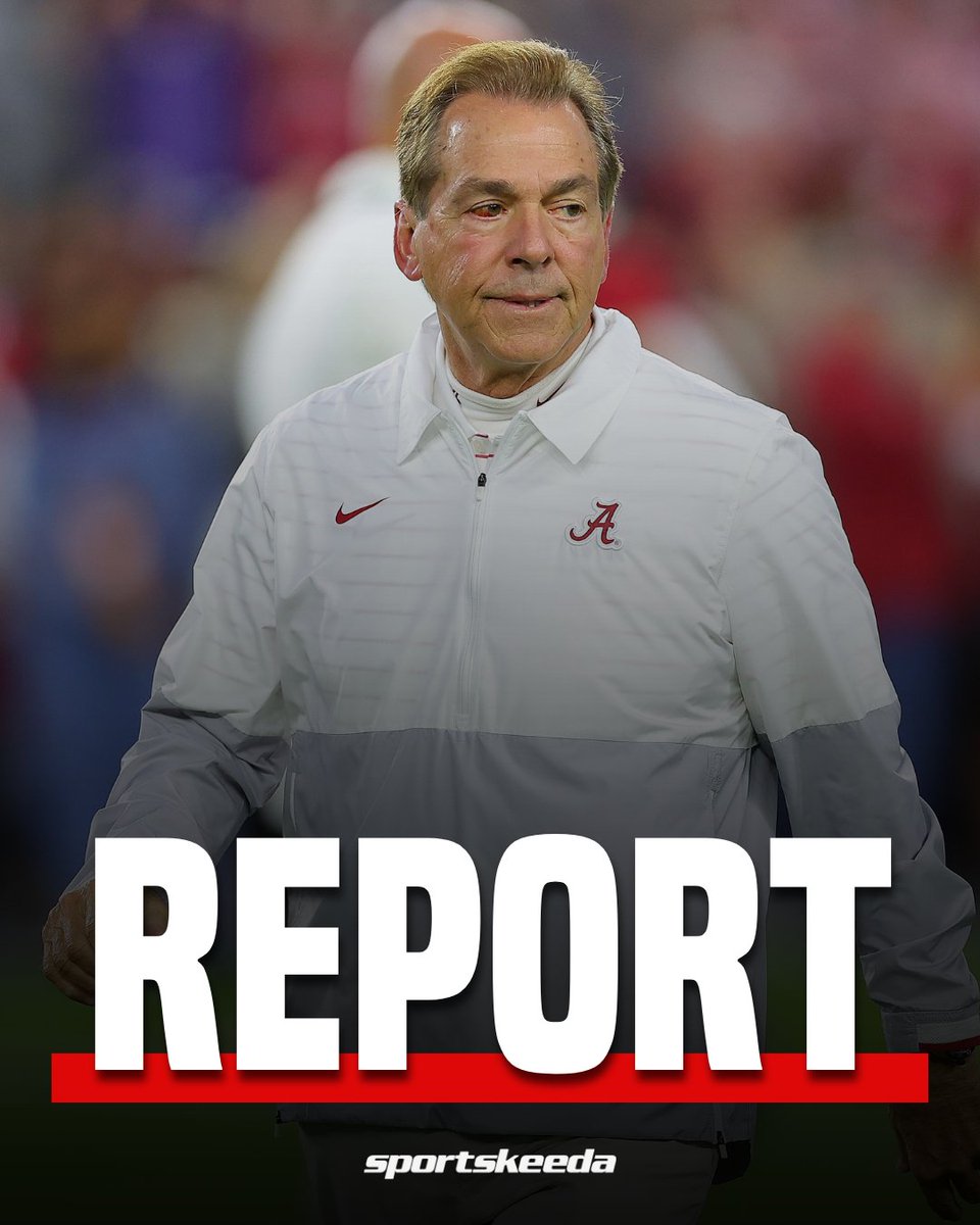 Sportskeeda Pro Football (@skprofootball) on Twitter photo Former Alabama QB Greg McElroy said a person âin the know' believes the legendary Nick Saban will return to coaching:
"If it wasn't someone notable, I would never say a word."
Via <a href="/nypost/">New York Post</a>
#NFL #NickSaban Former Alabama QB Greg McElroy said a person âin the know' believes the legendary Nick Saban will return to coaching:
"If it wasn't someone notable, I would never say a word."
Via <a href="/nypost/">New York Post</a>
#NFL #NickSaban