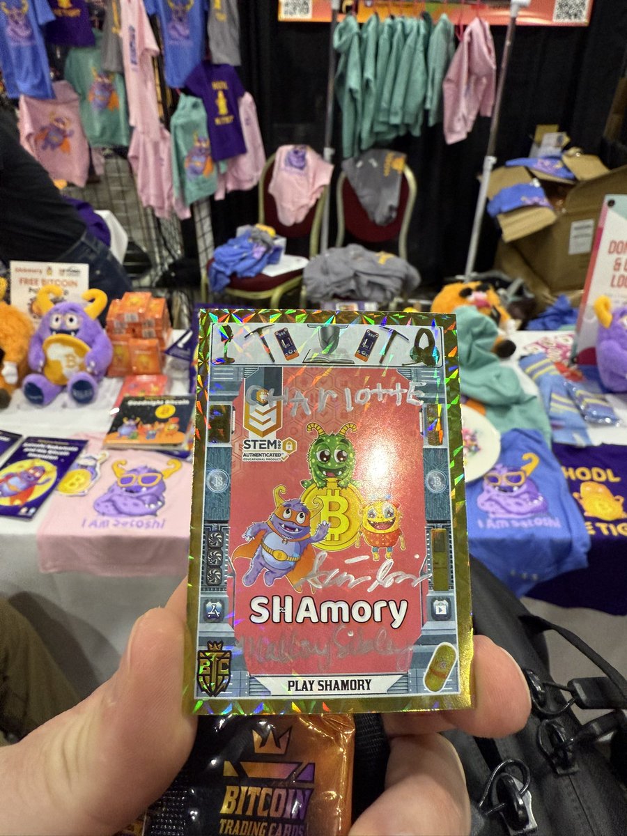 <a href="/PlaySHAmory/">SHAmory 🎲📖</a> <a href="/btc_cards/">Bitcoin Trading Cards</a> Talk about stunning