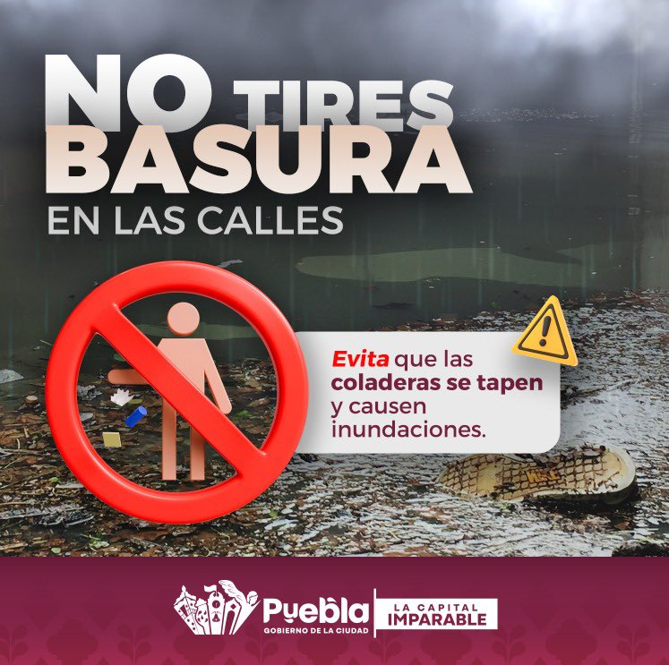 Desde el Gobierno de la Ciudad, trabajamos todos los días para mantener limpias las calles y atender reportes a tiempo. 👷‍♂️🚛

🙋‍♀️ Pero también necesitamos de ti:
✅ No tires basura en la calle.
✅ Reporta cualquier obstrucción o encharcamiento.

Con pequeñas acciones, cuidamos