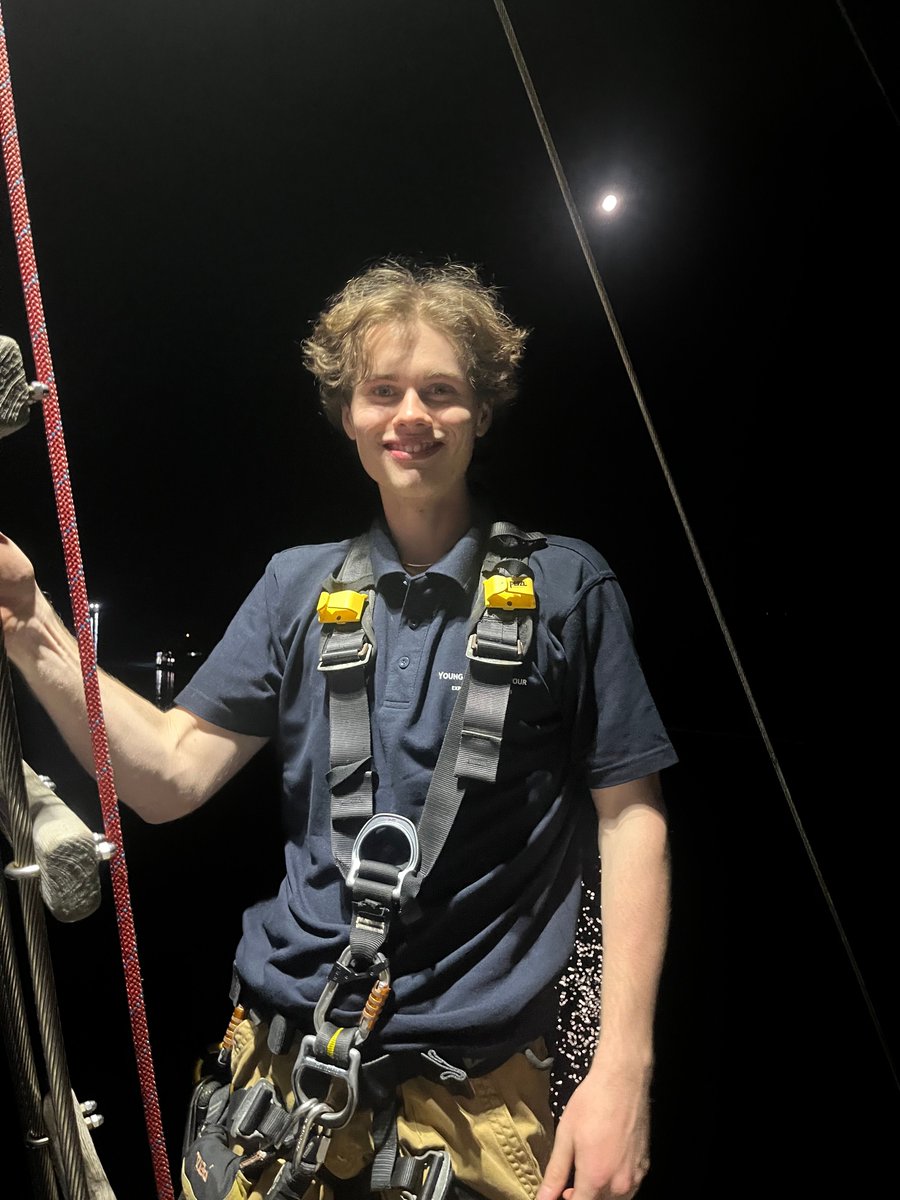 YoungEndeavour1's tweet image. ⚓ Captain's Log V12/25 - Day 02
Day Two saw the ship start the day at anchor in Inner Broome Harbour at 0630H with an Early Morning Activity on the teak deck at sunrise...
Read more from the Captain's Log: youngendeavour.gov.au/the-voyage/cap…