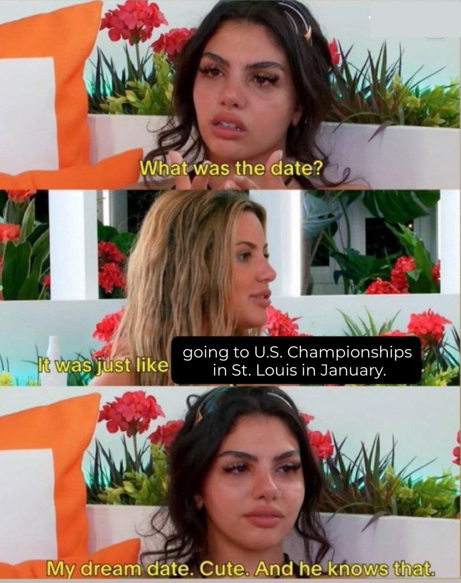 USFigureSkating's tweet image. Sounds like the perfect date night to us. ❤️ #LoveIsland
🎟️: bit.ly/2026USCHTickets