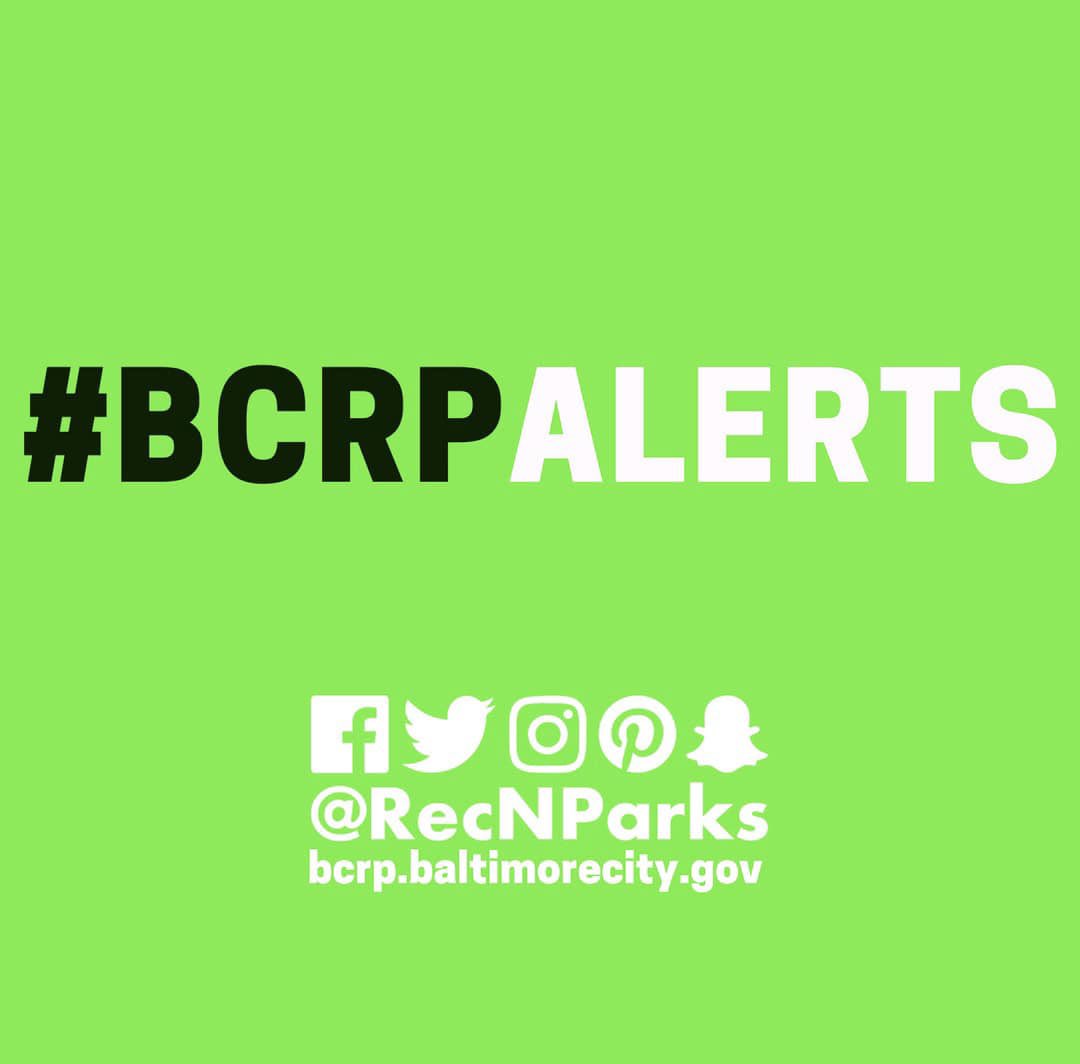 #BCRPAlert (7/14/25): City Pools are now closed due to the inclement weather, especially thunderstorms and lightning.

BE SAFE!