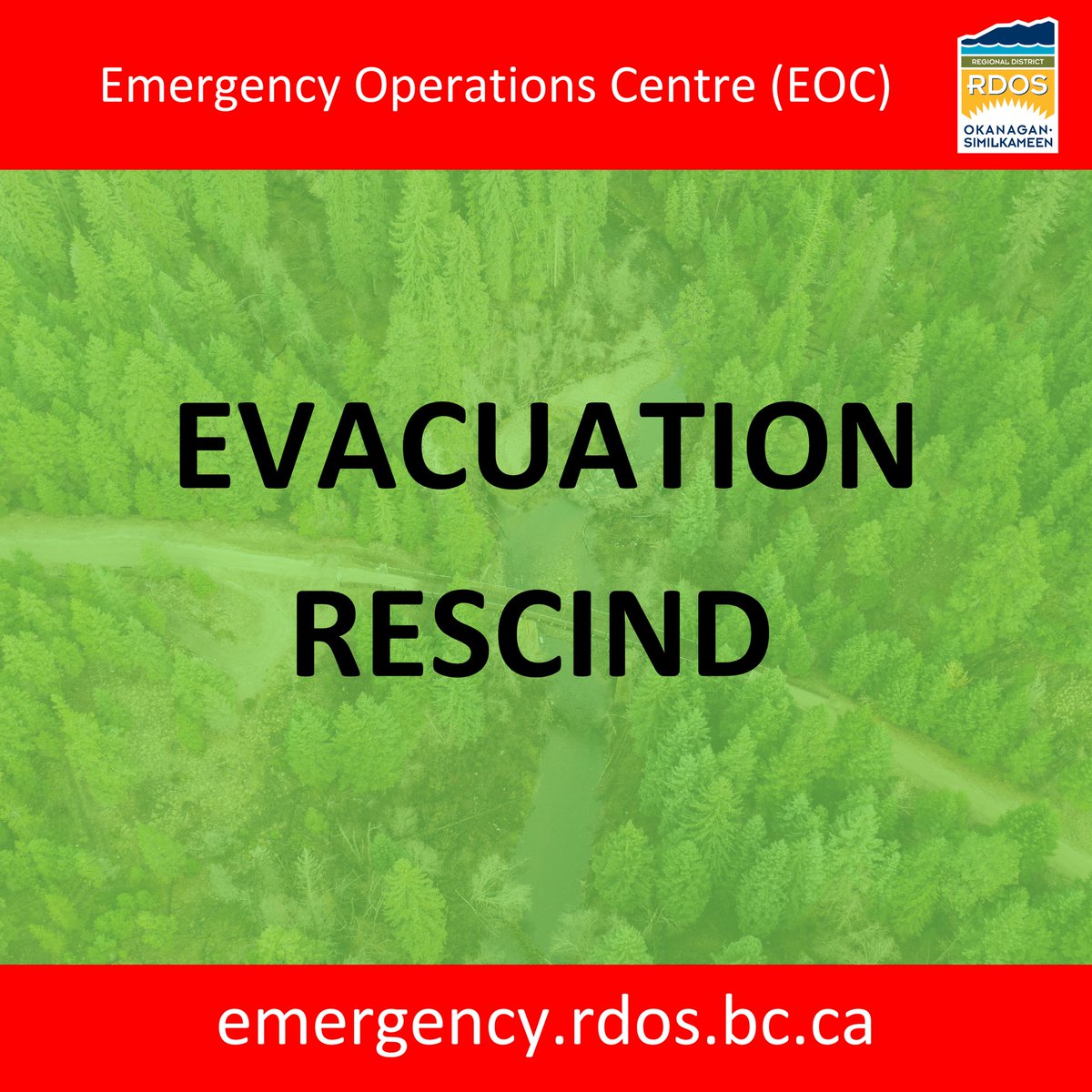 EmergMgtRDOS's tweet image. EOC Update: August Lake Wildfire

Click the link to view the information release: rdos.bc.ca/assets/EOC-Inf…