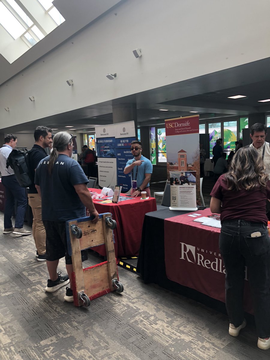GISEd's tweet image. Stop by the Academic Fair at the Sails Pavilion at #EsriUC2025 to learn about various GIS understate and graduate programs at universities across the US 🎓🗺️