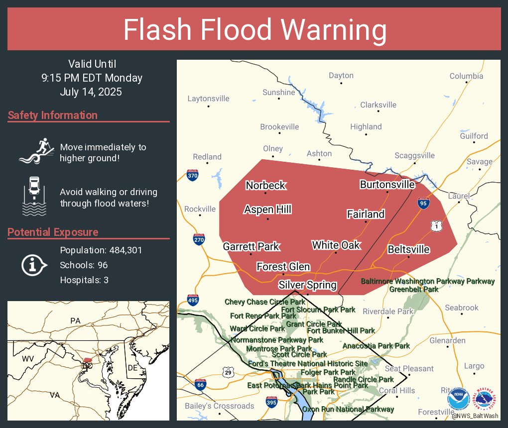 NWS Baltimore-Washington tweet media