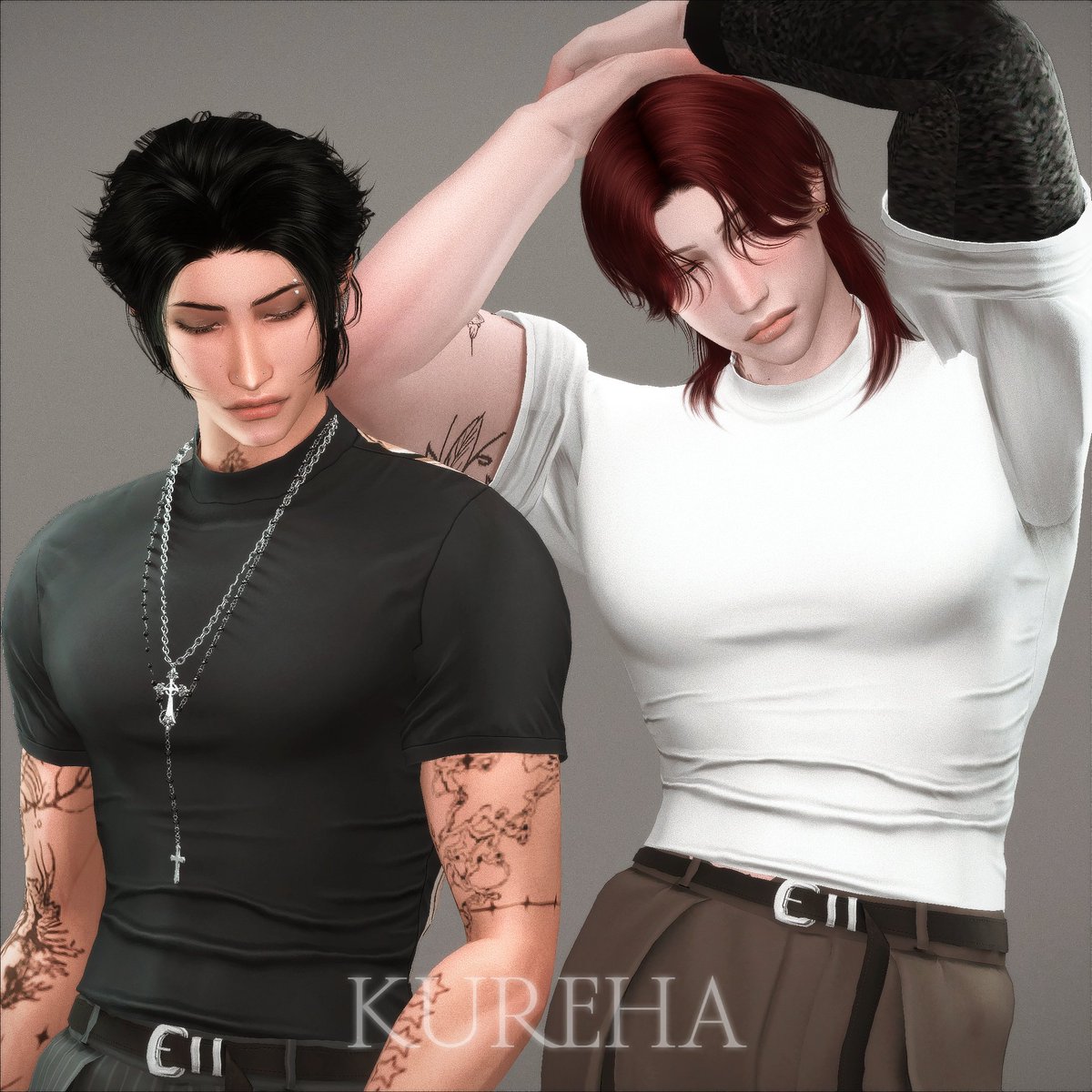 KUREHA3D's tweet image. Rome makin Sato look small in literally any photo of them