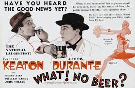 Dean_Min_Travel's tweet image. #Bales2025FilmChallenge @JanuaryMovie
July 14 - Beverage in a film
What - No Beer? (1933)
Prohibition ended December 5, 1933. But this film had Jimmy Durante and Buster Keaton enjoying the forbidden drink when the film was released February 10, 1933.