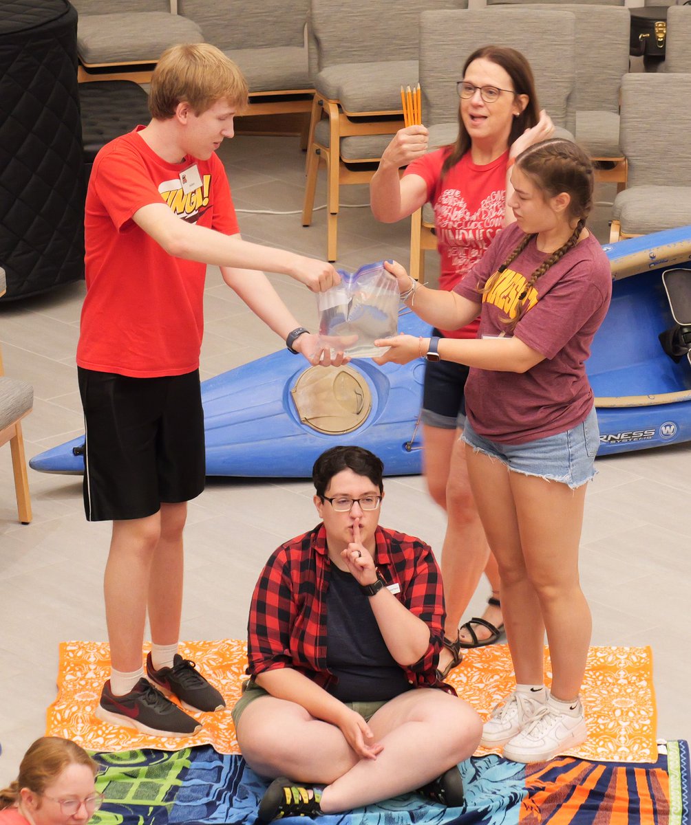 ZumbroLutheran's tweet image. 🧭🌲 Vacation Bible School (VBS) Day One at Zumbro! 🌲🧭
We’ve officially set out on our True North: Trusting Jesus in a Wild World adventure!

#ZumbroVBS #TrueNorthVBS #TrustingJesus #VBS2025 #WildWorldFaith