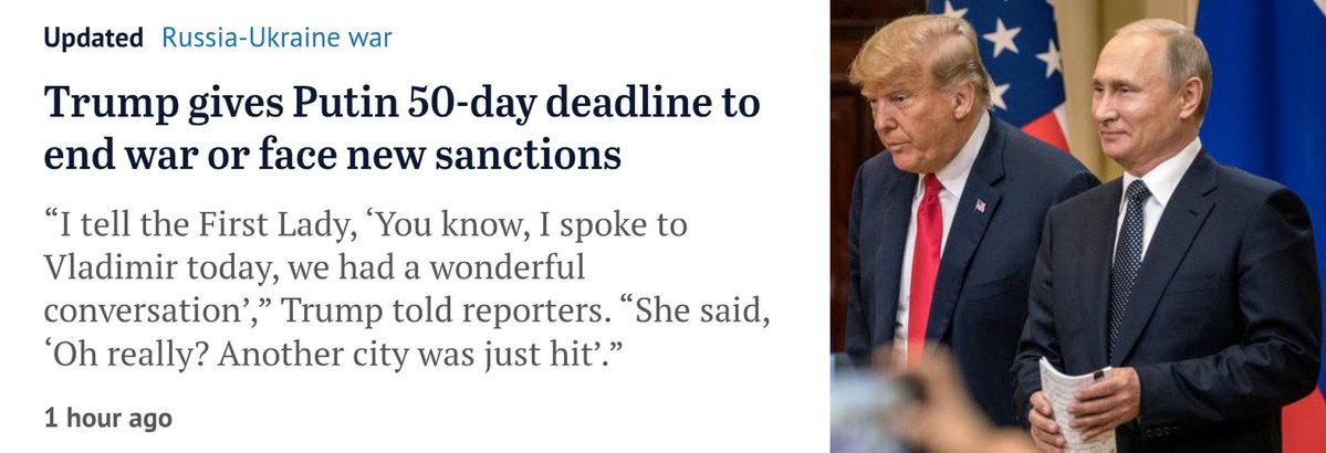 AJGardineresq's tweet image. Donald and his deadlines. 🙄
Which ethnic minority or Middle East country will he devastate to distract us from this one?