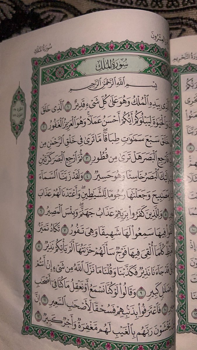 إن الله وترٌ يُحب الوتر
أوتروا و حافظُوا عَلى سُورة المُلك قبل النوم فإنها المُنجية من عَذاب القبر بإذن الله🤍🤍