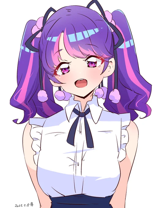 出勤前凛堂 #デミカツアート #おえかき堂