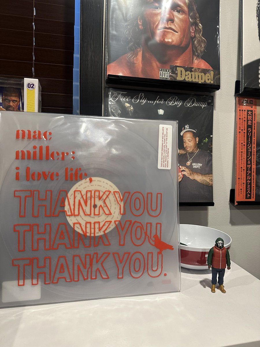 New Arrival - I Love Life, Thank You (clear pressing) - <a href="/MacMiller/">Mac</a>