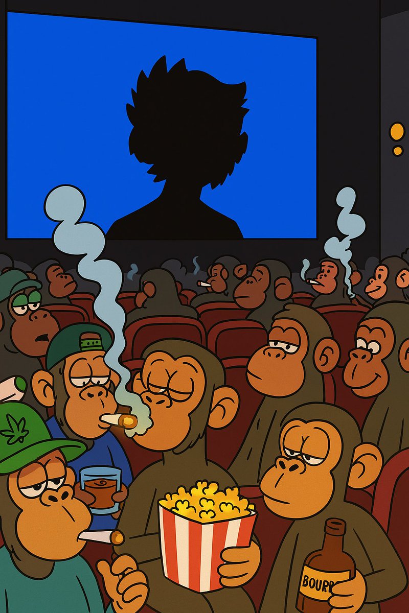 smokethatdank1's tweet image. This reveal is going to be an event

Don’t expect it to be instant

Bring a lawn chair

Bring some popcorn

Bring some weed to smoke

Stay hydrated

7/15/25

apesonape.io

soundcloud.com/apesonape/sets…

Believe in something

Apes together strong

Higher

Nfa