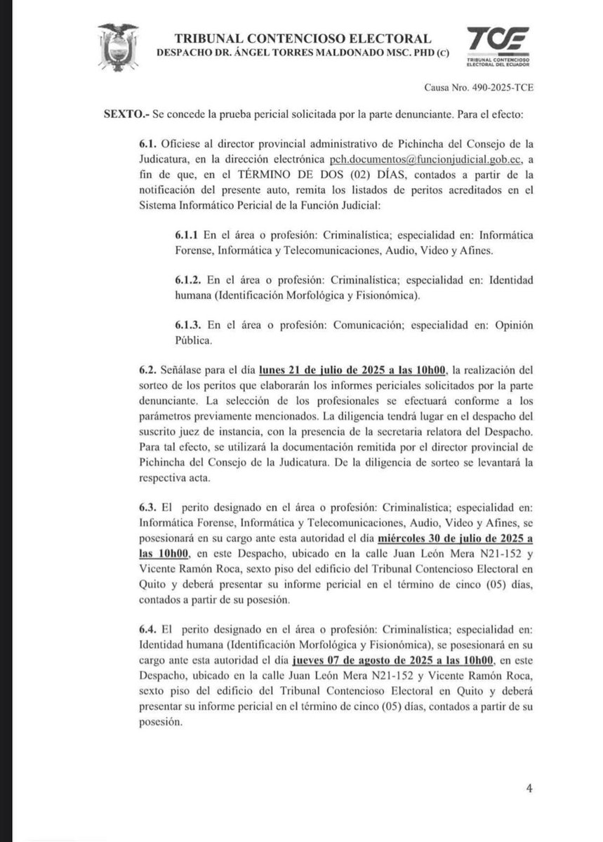 .<a href="/TCE_Ecuador/">TCE Ecuador</a> admite a trámite la denuncia presentada por Juan Esteban Guarderas (<a href="/JuanEGuarderas/">Juan E. Guarderas</a>), contra el prefecto del Azuay, Juan Cristóbal Loret, por presunta infracción electoral