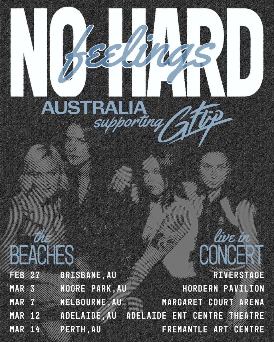 thebeaches's tweet image. AUSTRALIA!!! we’re coming back with our best mate for the tour of our DREAMS!!!!!!
We’re opening for @gflip & the shenanigans/shoots are gonna be insane…
sign up for ur city for pre-sale!! laylo.com/thebeaches/m/W…