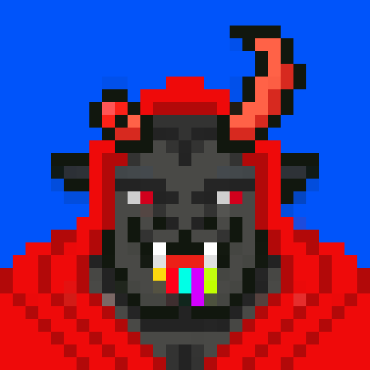 ✨Thar-Gann Minotaur soul! Black fur, red hoodie, broken horn, rainbow blood. Mountain-forged warrior. Own a legend.

💰 Price: 398 APE
👤 Seller: 0x0a14...a395
🔗 soulswapper.xyz/collections/0x…