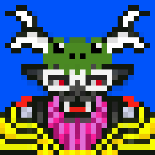 ✨Thar-Gann Minotaur! Gold armor, pink beard, gator skull hat. Majestic horns &amp; stylish specs.  A legendary warrior soul. Own a piece of...

💰 Price: 218 APE
👤 Seller: 0x0a14...a395
🔗 soulswapper.xyz/collections/0x…