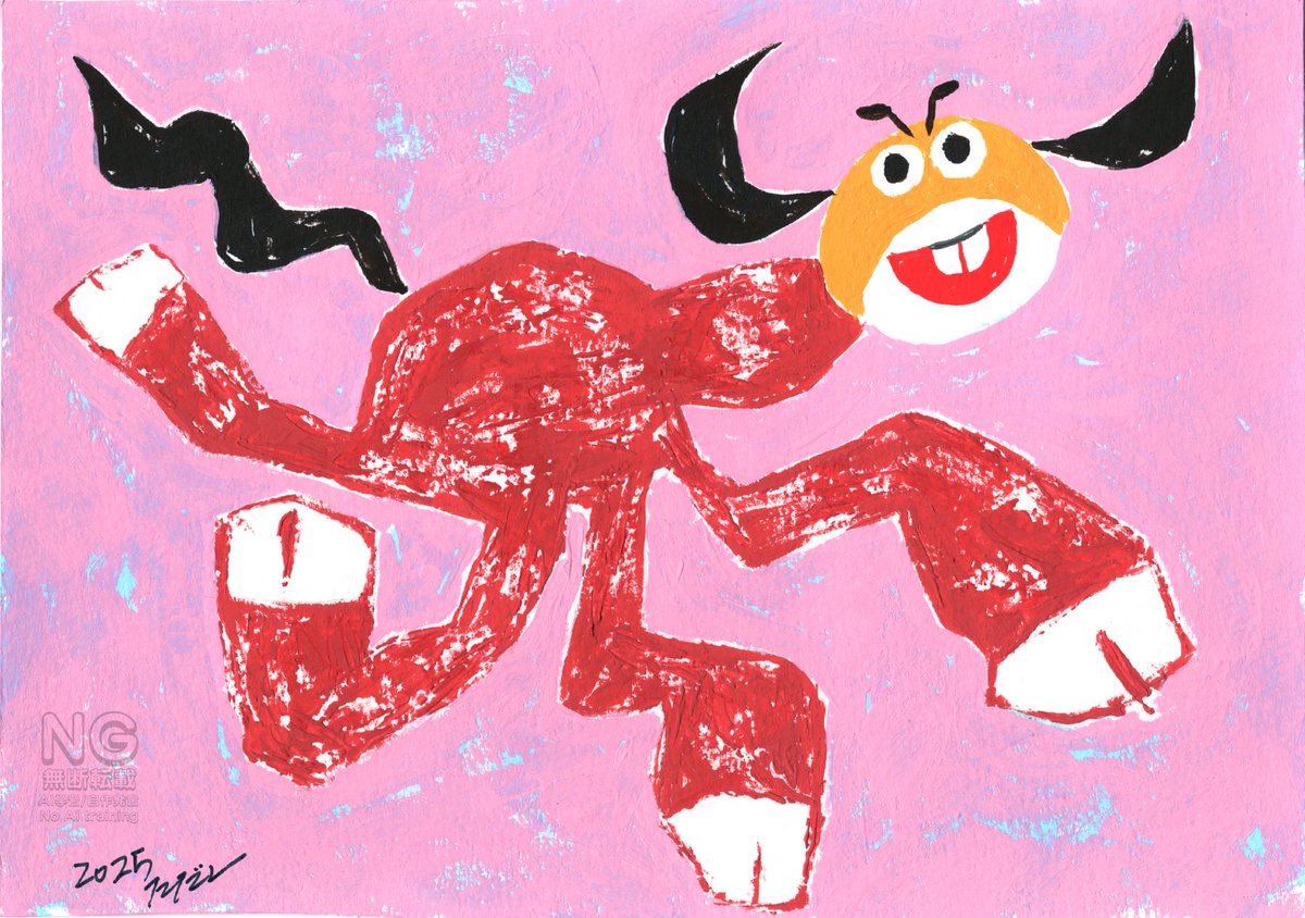 今週のはなかっぱアートコーナー🎨 「蝶兵衛」「ガリンダ」「はな