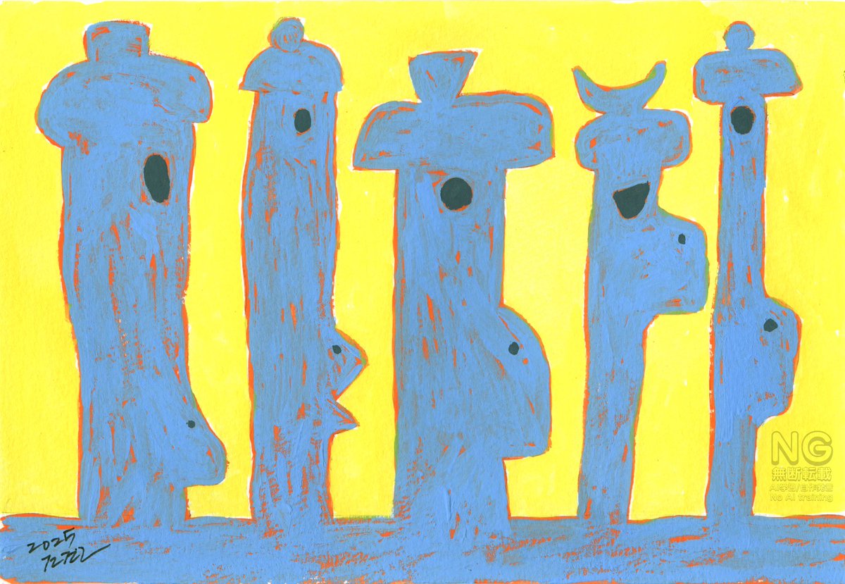 今週のはなかっぱアートコーナー🎨 「蝶兵衛」「ガリンダ」「はな