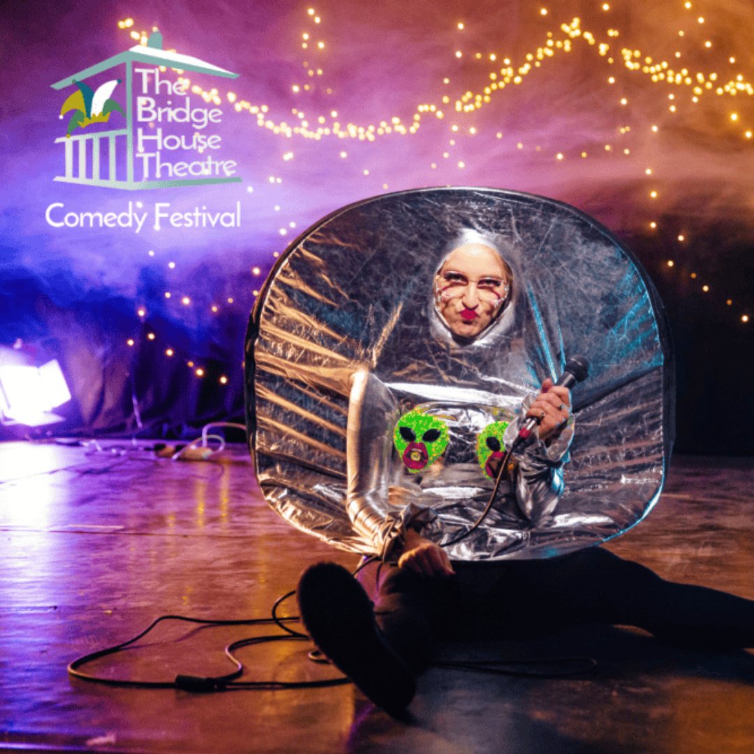 This Saturday 19th Jul - THE BRIDGE HOUSE THEATRE COMEDY FESTIVAL

At 19:00 it’s Lucy Pearman.

🎟 Grab your tickets now:
thebridgehousetheatre.co.uk/shows/lucy-pea…

Book for four or more shows and get 10% off.
Book for all six shows and get 20% off.