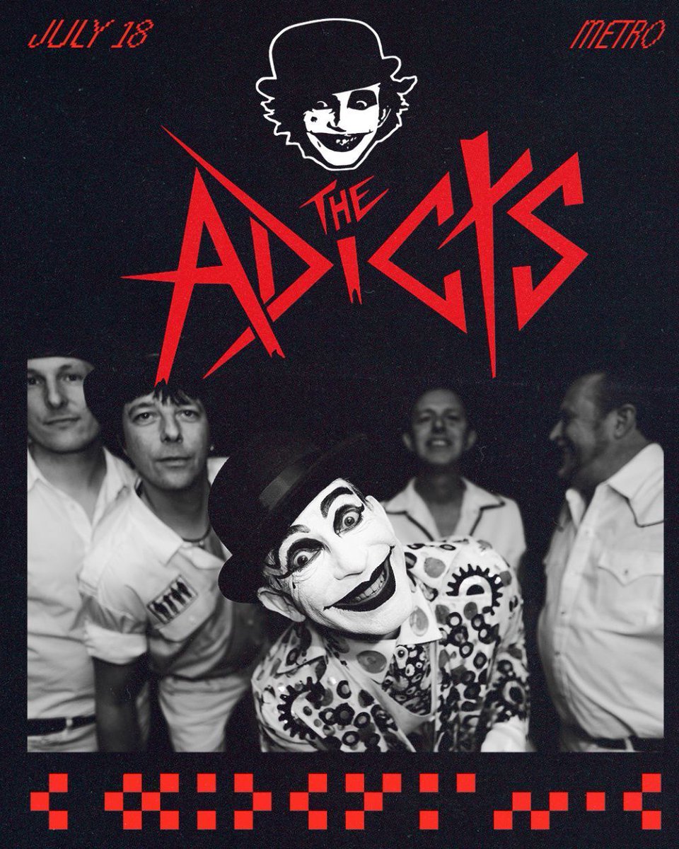 CHIRPRadio's tweet image. 🎫 GIVEAWAY 🎫 Any fans of UK punk out there?? 🤘🏼If so, you’re in luck because we’ve got a pair of tickets to giveaway for legends The Adicts at METRO this Thursday July 18. The Casualties and Flatfoot 56 open the show at 9pm so don’t miss out. docs.google.com/forms/d/e/1FAI…
