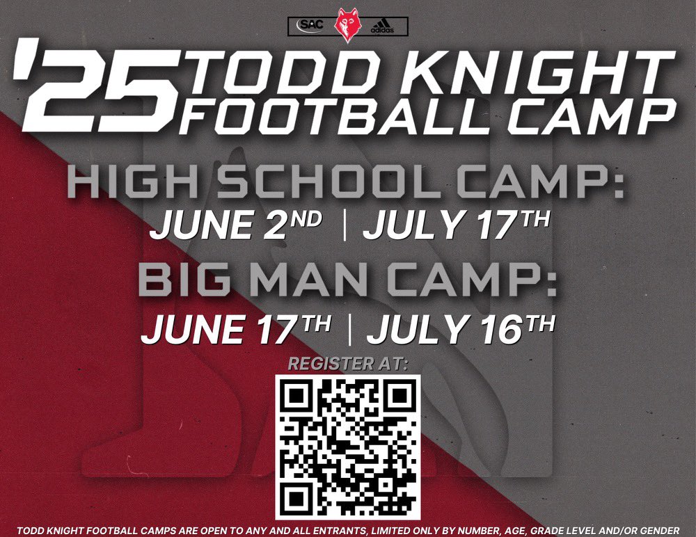 Last 2 opportunities to show out and compete at The Berry!! 

Limited Spots left for both camps 

Newberryfootballcamps.com 

#WeAreOne | #getNorgetOUT