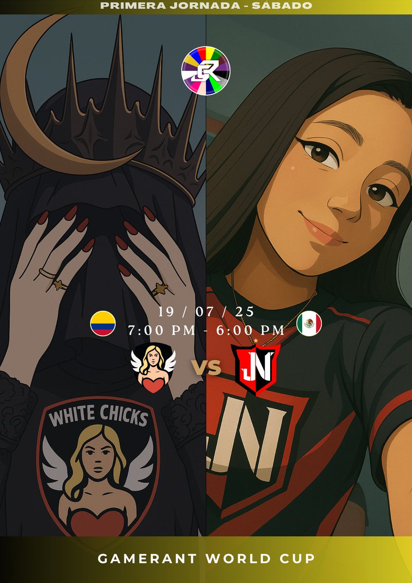 GamerantLeague's tweet photo. WHITE CHICKS SE ENFRENTARA A LA JONETNETA DANDO INICIO AL MUNDIAL DE LA GAMERANT https://t.co/4IaBxfVADG
