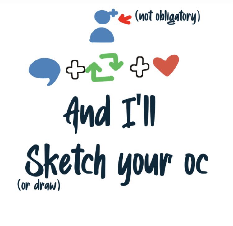 give me your OC and I'll draw them for you #moots #artmoots