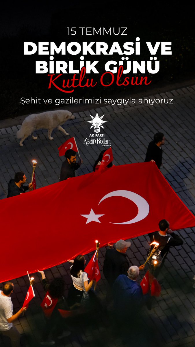 15 Temmuz, teslim olmayan yüreklerin zaferidir.

Şehitlerimize rahmet, gazilerimize minnetle… 🇹🇷