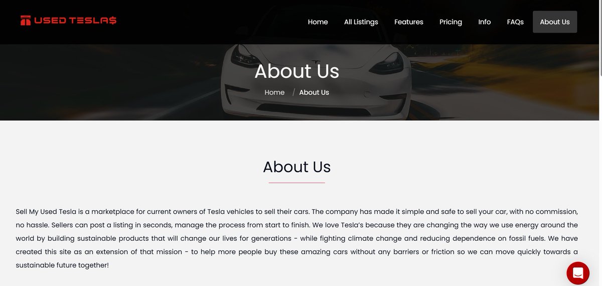 Sell My Used Tesla tweet media