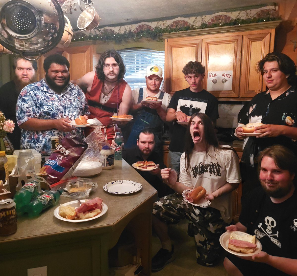 TangoTanjo's tweet photo. HAM NITE 5!!! This was the craziest one yet. Will there ever be a Pirates sequel? @PeteLordAardman @gideondefoe https://t.co/ajtmjlYUP1