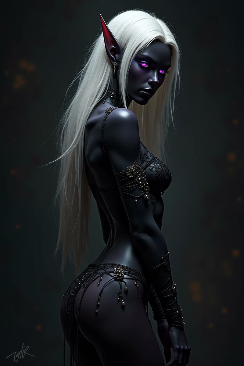 #ElvesInBikinisMonth Drow seems rather popular