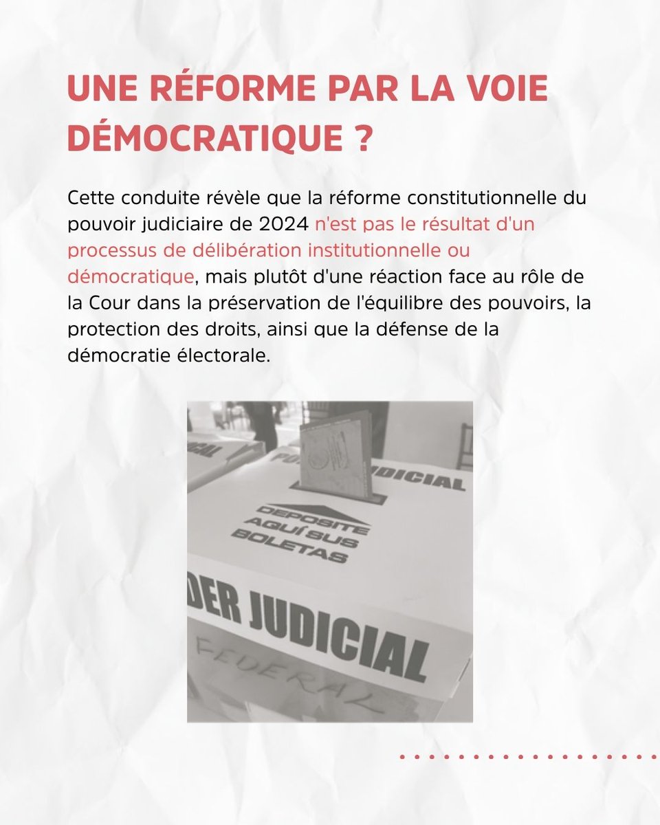 FJEDD_En's tweet photo. Les attaques envers le pouvoir judiciaire ne se sont pas limités au discours.

Tout au long du sexennat dernier, un cheminement vers une réforme judicaire a été mené , transformant en profondeur le système judiciaire.

🔎 https://t.co/z3YO6x444K https://t.co/FSyNMFfNUM