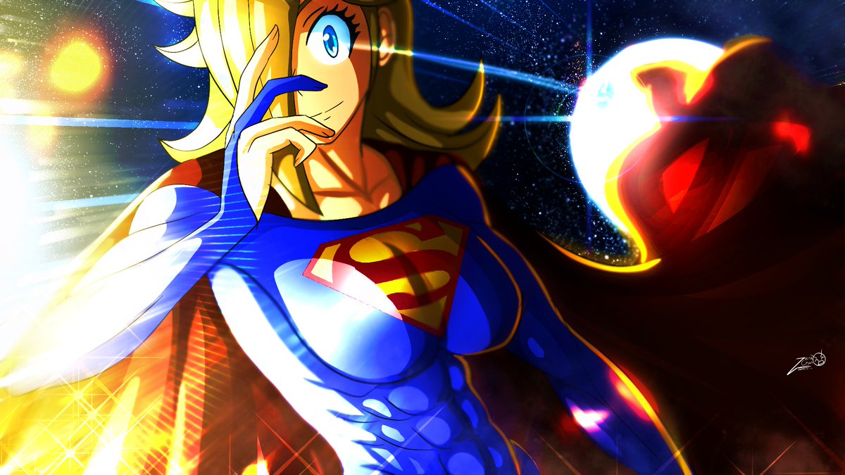 ZecrusChan17's tweet image. Reposting this Rosalina Supergirl fanart I did, cause I love it so much ✨🥂💪
#supermario #nintendo
