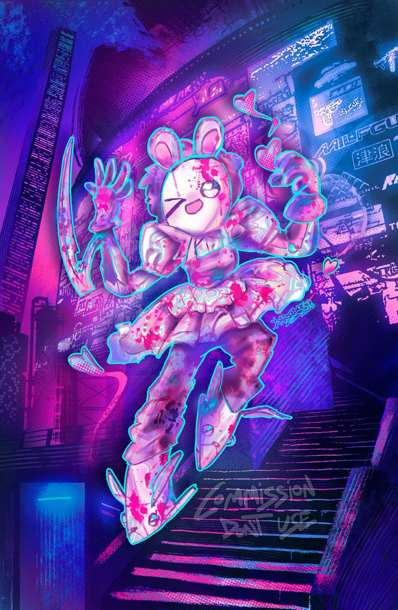 Darodugo's tweet image. Full Render recent commission💜
COMMISSIONS OPEN:
darodugocommissionsenglish.carrd.co
#digitalart #cyberpunk
