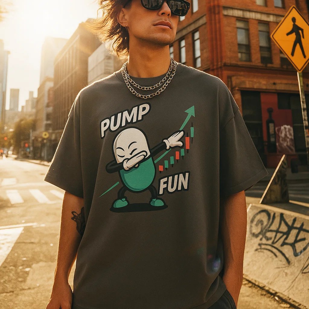 _wauz_'s tweet photo. Yo, $PUMP just dropped, and so did my  PumpFun T-Shirts! Perfect for mooning your portfolio or flexing at the gym. 
Grab yours before they yeet to zero supply! 
https://t.co/M2MUqy0Djb
 #PumpFun #PUMP #MemeCoins #Solana https://t.co/nVTKbTeaWs