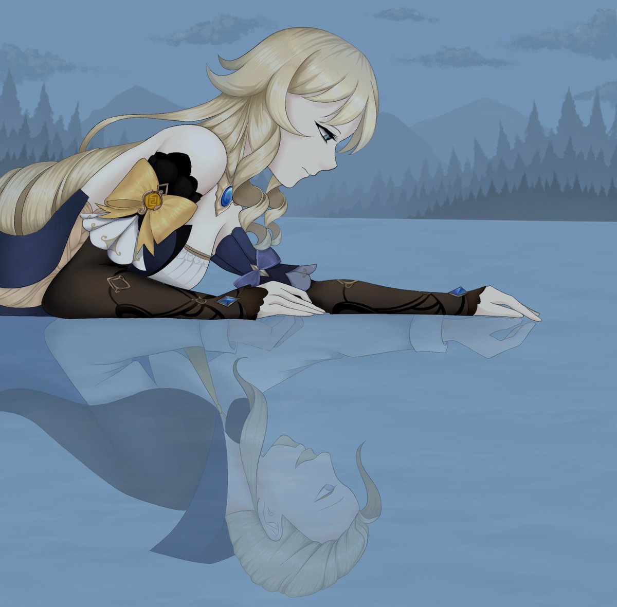 MillVrit's tweet image. 🥹
#GenshinImpact 
#genshinimpactfanart 
#Navia