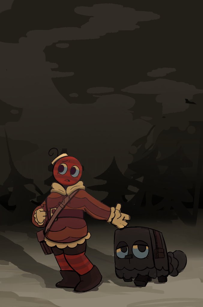 joliShart's tweet photo. I miss Bobette and coal so much #dandysworldfanart https://t.co/PyJGQRArnh