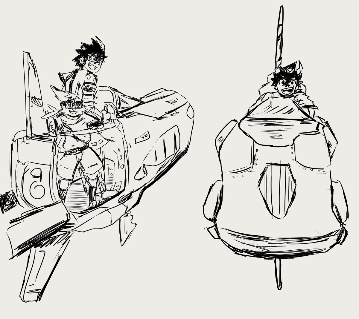 Nacht_art's tweet image. Fantasy boat concept art πβοΈ
#furry #boy #conceptart #rkgk #sketch