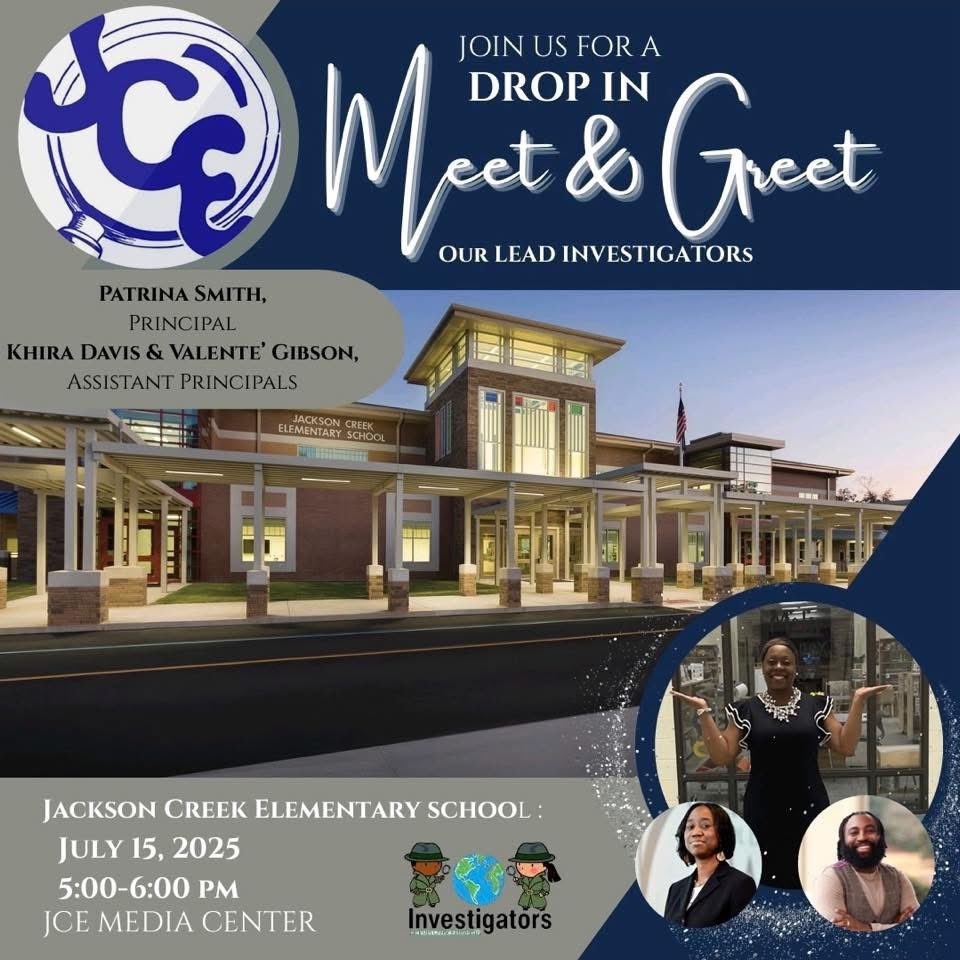 Looking forward to visiting JCE and supporting Patrina Smith and her team.  Hope to see you there!!!