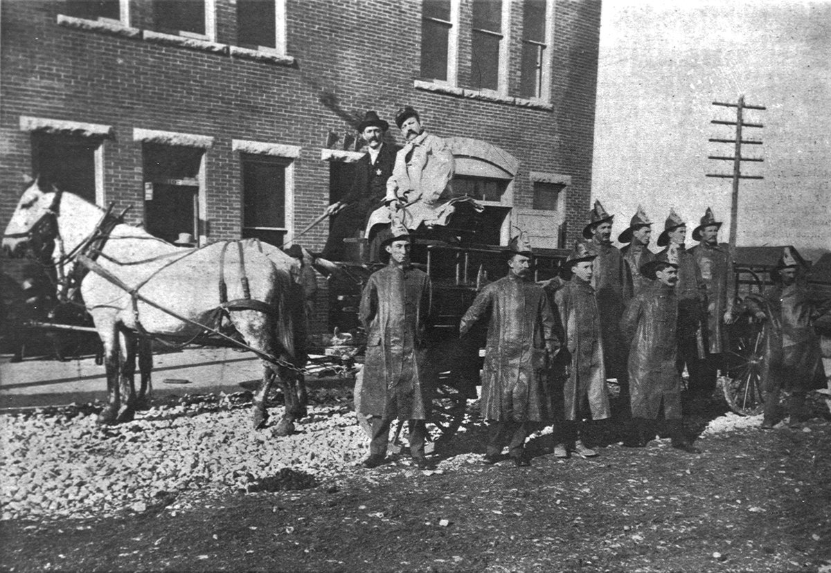 In 1901, Columbia’s first fire chief helped design a horse-drawn fire wagon, built by a local carriage company.

Horses Prince &amp; Dan pulled it until 1913, and even in retirement, they’d run to the station when alarms rang.

The tools may change, but our mission doesn’t.