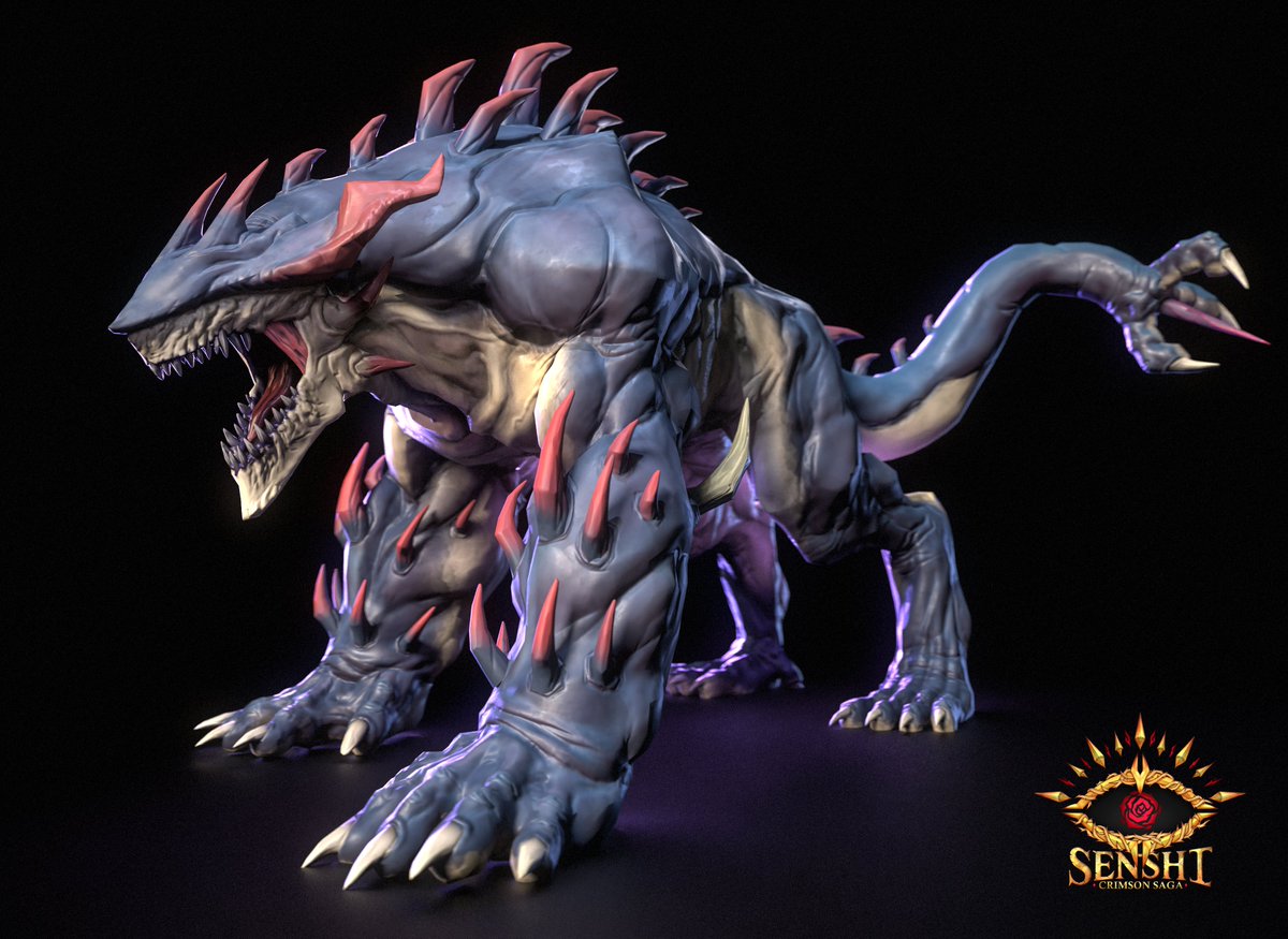 Ashen (@theasheenone) on Twitter photo One more boss for <a href="/YonkaiStudios/">Senshi: Crimson Saga</a>
#3DCG #3dart #creatureart #zbrush #digitalart #3dmodelling One more boss for <a href="/YonkaiStudios/">Senshi: Crimson Saga</a>
#3DCG #3dart #creatureart #zbrush #digitalart #3dmodelling