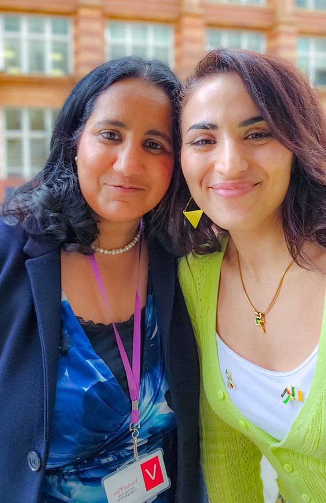 These women are both doctors in the UK. One said Israelis were demons and should be banned from “everything”. Another called the October 7 Hamas attacks an “uprising”. She’s even wearing a ‘7’ pendant on her necklace. 

Doctors. 
In the UK.
Scary.