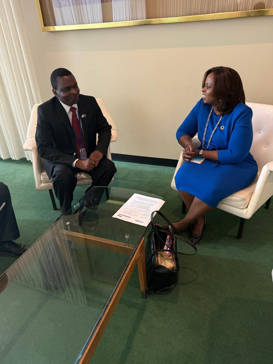 Sanda Ojiambo (@sandaojiambo) on Twitter photo Productive meeting with H.E. Ambassador Charles Masole of Botswana ahead of #UNGA. We discussed Botswana’s growing engagement with the <a href="/globalcompact/">UN Global Compact</a> and extended an invitation to join the stage at Unstoppable Africa. Looking forward to deeper collaboration on innovation, Productive meeting with H.E. Ambassador Charles Masole of Botswana ahead of #UNGA. We discussed Botswana’s growing engagement with the <a href="/globalcompact/">UN Global Compact</a> and extended an invitation to join the stage at Unstoppable Africa. Looking forward to deeper collaboration on innovation,